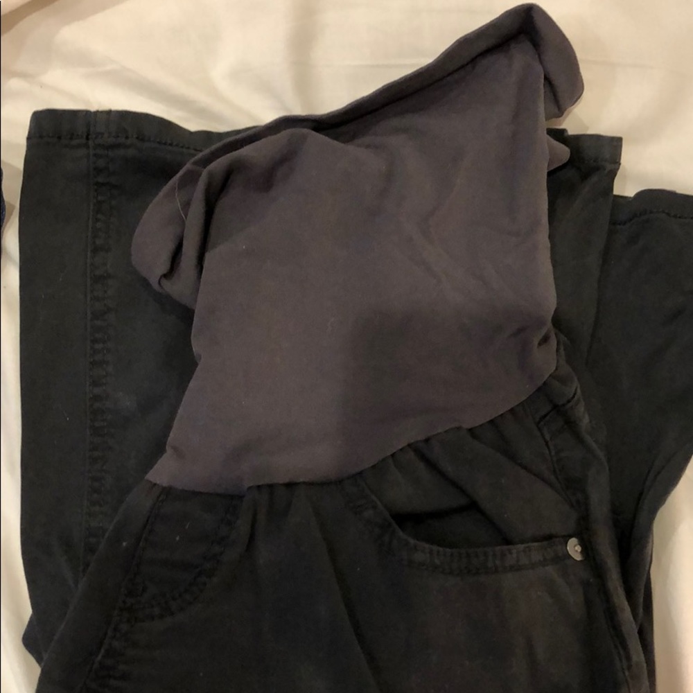 Pea in the pod medium gray work pants